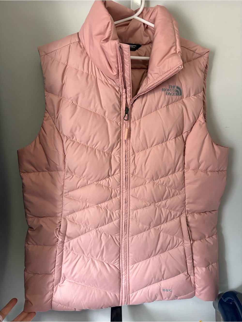 The North Face Women's Light Pink Quilted Insulated Vest